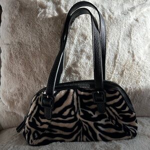 Liz Claiborne Zebra Print Mini Purse